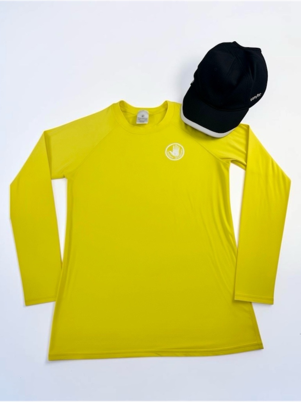 Body Glove Sleek Rashguard Swim Shirt Vibrant Yellow Surf UV 50+ Size M EUC